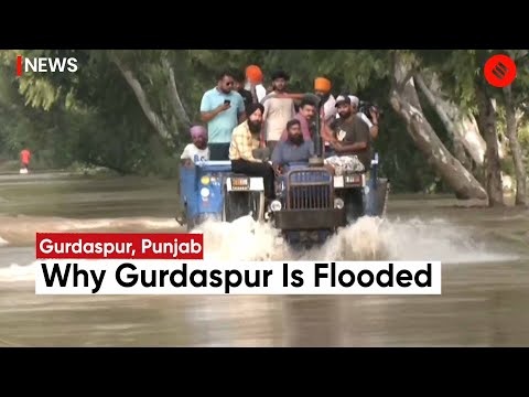 Punjab Flood Flood Hits Gurdaspur Sdrf And Ndrf Teams Mobilized For