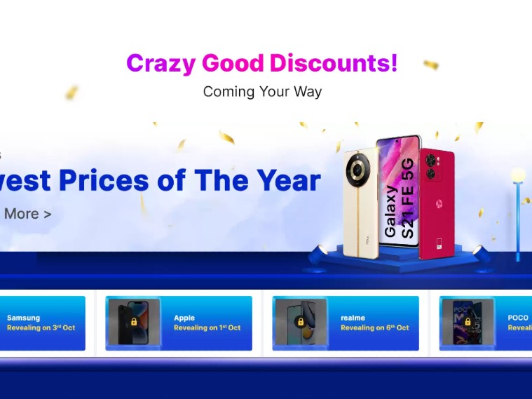 Flipkart Teases Massive Discounts On IPhones For Big Billion Days 2023