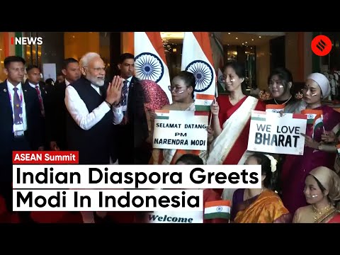 Asean Summit 2023 Pm Modi Gets A Warm Welcome To Indonesia Asean Summit