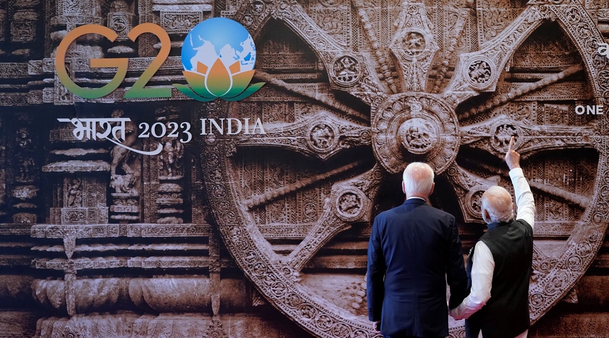 G20 Summit India Showcases Konark Wheel Of Odisha At Welcome Handshake