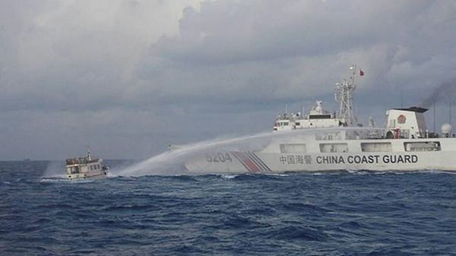 Philippines China Trade Accusations Over South China Sea Collision