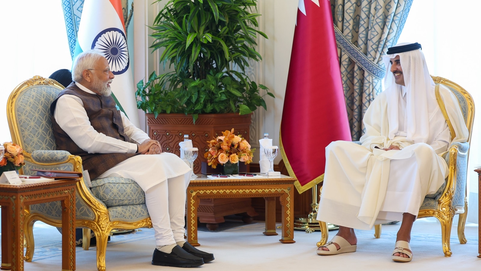 Pm Modi Thanks Qatar Emir For Release Of Ex Navy Men India News