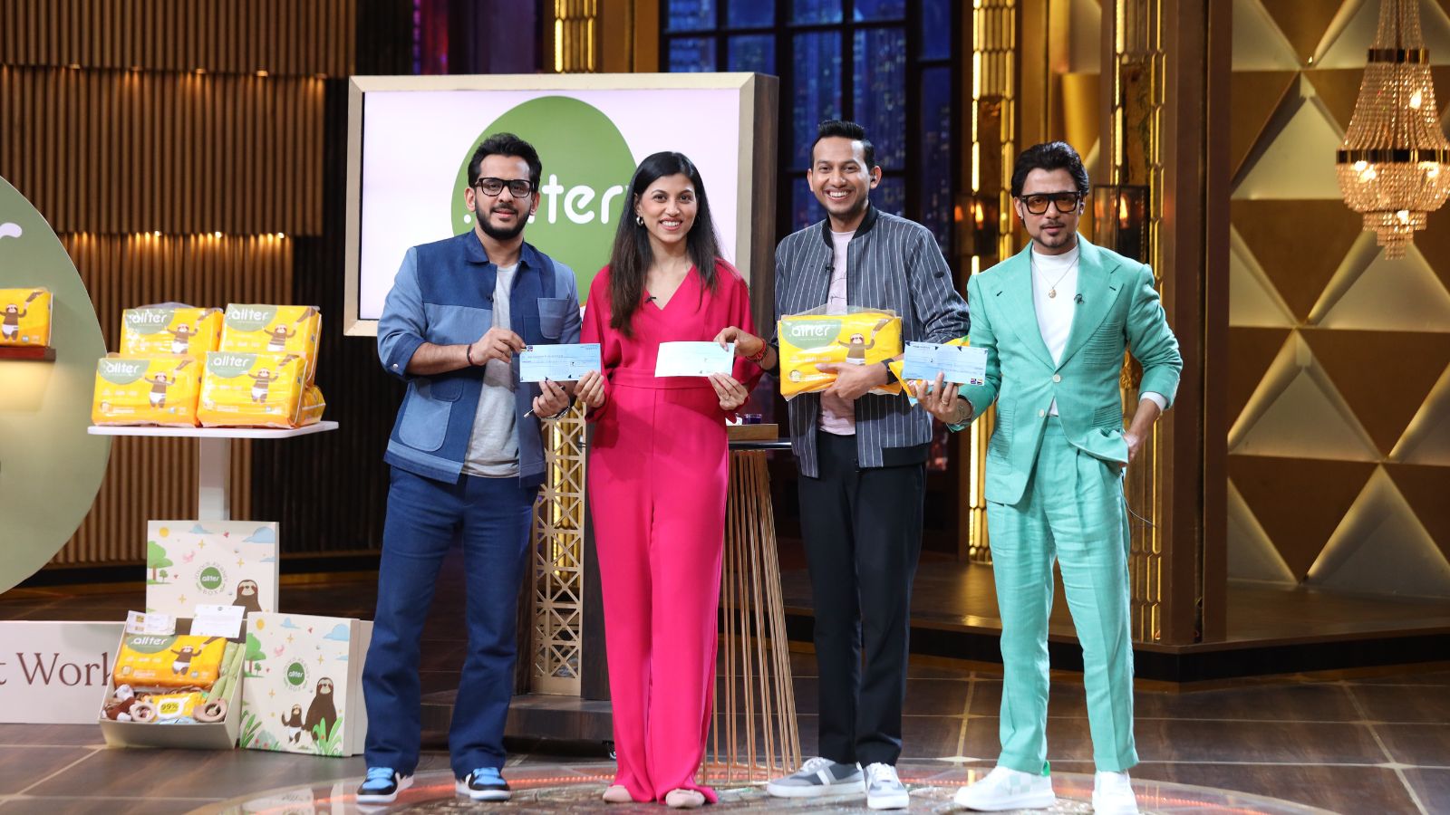 Shark Tank India Anupam Mittal Teases New Dad Ritesh Agarwal About