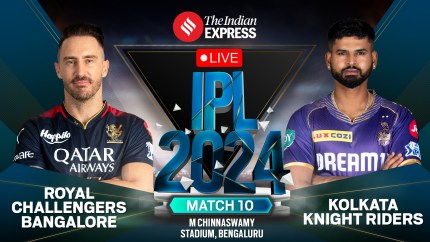 RCB vs KKR Live Score, IPL 2024