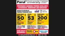 Parul University Recognized Among India's Top 50 Universities for Innovation by NIRF 2023; Pharmacy Program Ranks 53rd