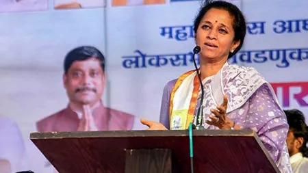 True to Sharad Pawar’s tradition, Supriya Sule launches Baramati campaign with prayers to Hanuman; but there’s a hitch