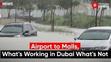 Dubai Malls Flooded, Airport Submerged as Storm Unleashes 1.5 Yrs of rain on UAE in just a few hours