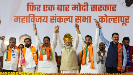 6 Modi rallies in barely 2 days in Maharashtra, Opposition says BJP in ‘panic mode’