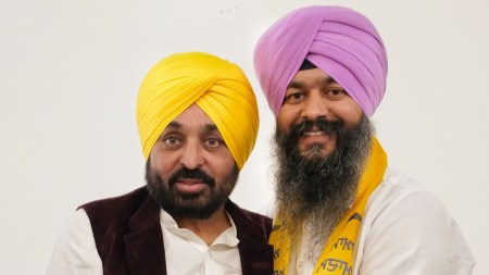 Akali Dal candidate Hardeep Singh who opted out of Lok Sabha poll race joins AAP: ‘Bhagwant Mann is a visionary’
