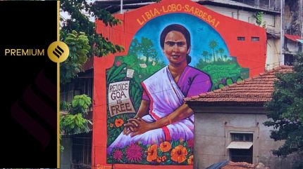 As a mural comes up in Panaji, the muse, a 99-year-old Goan freedom fighter, looks on from her balcony