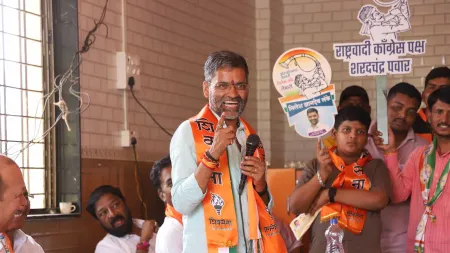 Follow the leader: Let people power prevail over money power, says Ahmednagar NCP(SP) candidate Nilesh Lanke