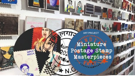 Stamps, spit and statements: Pune show challenges how we think of postage and politics