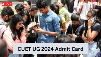CUET UG Admit Card 2024 Live Updates: How can I download CUET UG hall ticket?