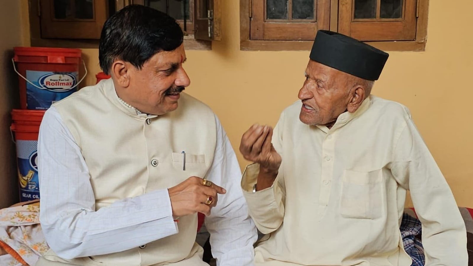 Madhya Pradesh Cm Mohan Yadavs Father Passes Away India News The