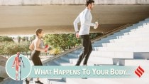 Here's what happens to the body if you climb two flights of stairs every day