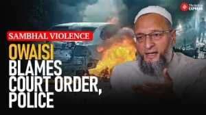 video Asaduddin Owaisi Blames Authorities For Sambhal Stone-Pelting Incident Violence; Talks On Waqf Bill