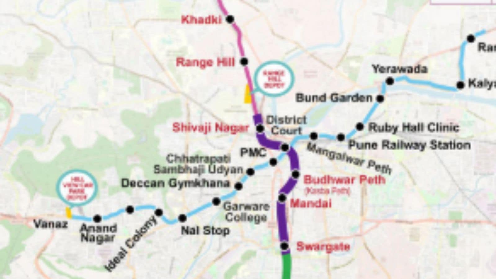 Additional Stations Proposed On Swargate Katraj Metro Route In Pune