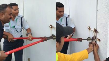 After coming to know that Amey was trapped inside the elevator, local residents initially tried to rescue him themselves but failed to do so, following which they alerted the Pimpri Chinchwad Fire Brigade and the police, seeking help.