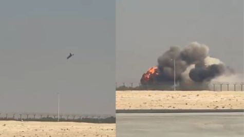 Tejas Dubai crash