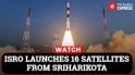 Watch | PSLV-C62 Roars Into Space With 16 Satellites From Sriharikota | PSLV-C62 Launch