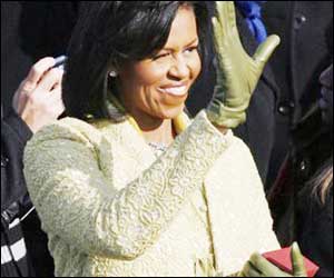 michelle obama yellow dress