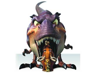 Cartoon Dinosaur - Sid Scrat Dinosaur Ice Age Film PNG - sid
