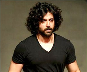 Actor Hrithik Roshan In Long Hair