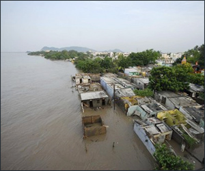 Flood waters receding fast in Krishna,Guntur districts | India News ...