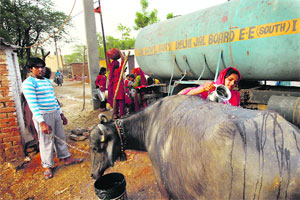 Not a crisis,shortage due to rising mercury and powercuts: Jal Board