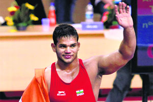 Narsingh lands gold on day 1