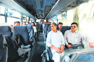 Air India Express? Boarding at IGI,buses to Varanasi,train to Patna