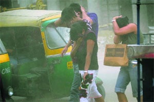 Dust cover has many gasping for breath