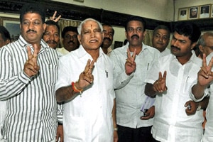 Yeddyurappa bulldozes Oppn to win Karnataka trust vote
