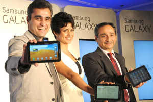 Samsung enters ‘tablet’ mkt with Galaxy tab at Rs 38,000