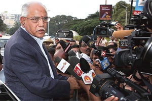 I never thought of resigning: Yeddyurappa