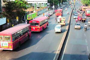 Transport body marks easy way for buses | Pune News - The Indian Express