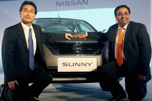 Nissan India unveils ‘Sunny’ sedan | News Archive News - The Indian Express