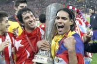 Falcao helps Atletico triumph again in Europa League