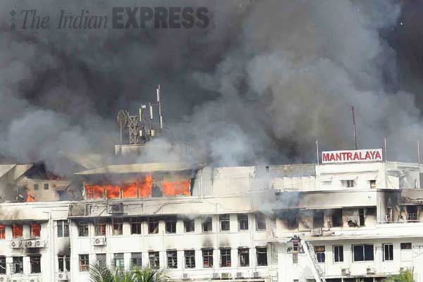 mantralaya Fire