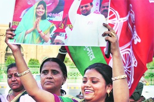 Dimple elected unopposed from Kannauj