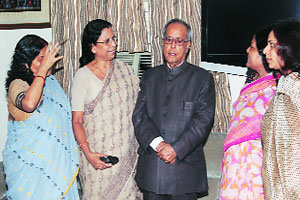 Proud sisters prepare for Pranab Mukherjee’s big day | Political Pulse ...