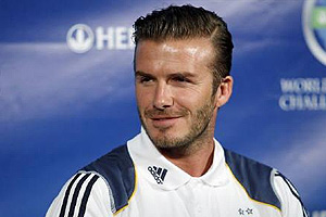 David Beckham gets hug after giving his shirt to fan | Entertainment ...