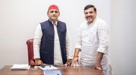 AAP SP alliance, AAP UP elections, UP election news, UP elections latest news, Akhilesh Yadav AAP, AAP Akhilesh Yadav meeting, SP AAP alliance, indian express news, UP news