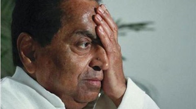 Madhya Pradesh bypolls, kamal nath, madhya Pradesh coronavirus news, MP bypolls to 24 seats, digvijaya singh, indian express, congress defecting MLAs madhya pradesh 