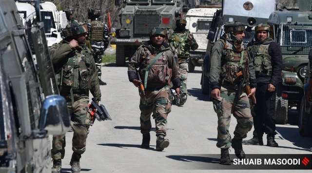 Military operations against militants in the valley have seen a sudden surge during the past month. As per official records, seven gunfights between militants and the joint team of forces erupted in the first 10 days of 2022.(File photo)