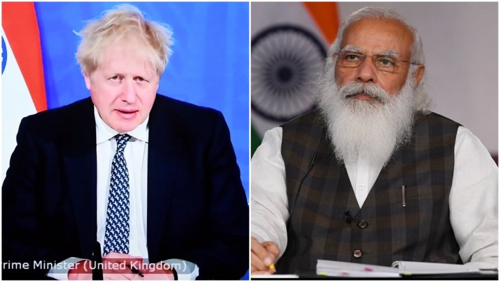 India UK relations, India UK ties, India UK coronavirus, Britain, United Kingdom, Narendra Modi Boris Johnson, Covid-19 India second wave, India UK trade