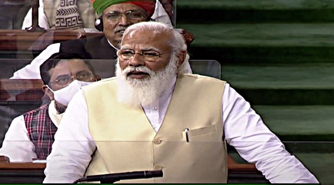 The deinstitutionalisation of the administration ushered by the Prime Minister’s comments in Lok Sabha are worrying for reasons of sound policy. (Source: YouTube/LokSabhaTV)