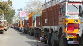 truckers stranded in Gujarat, Punjab Police, Punjab Police truckers in Gujarat, truckers in Gujarat, Punjab coronavirus case, India news, Indian Express