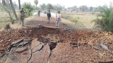 chhattigarh bomb blast, chhattisgarh crpf deaths, chhattigharh news, dantewada attack, dantewada landmine blast, dantewada maoist attack, chhattisgarh maoist attack, chhattisgarh news, india news