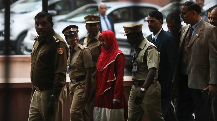 Hadiya appeared before the Supreme Court today in the 'Love Jihad' case 